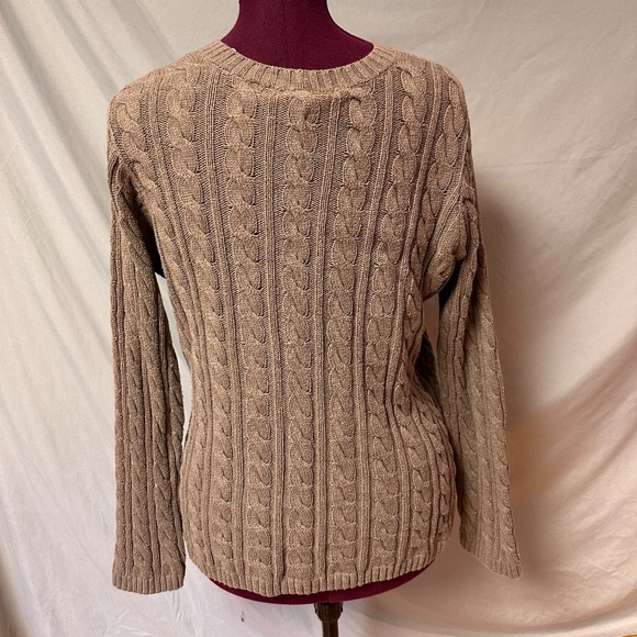 Jeanne Pierre cable knit sweater - Picture 3 of 4